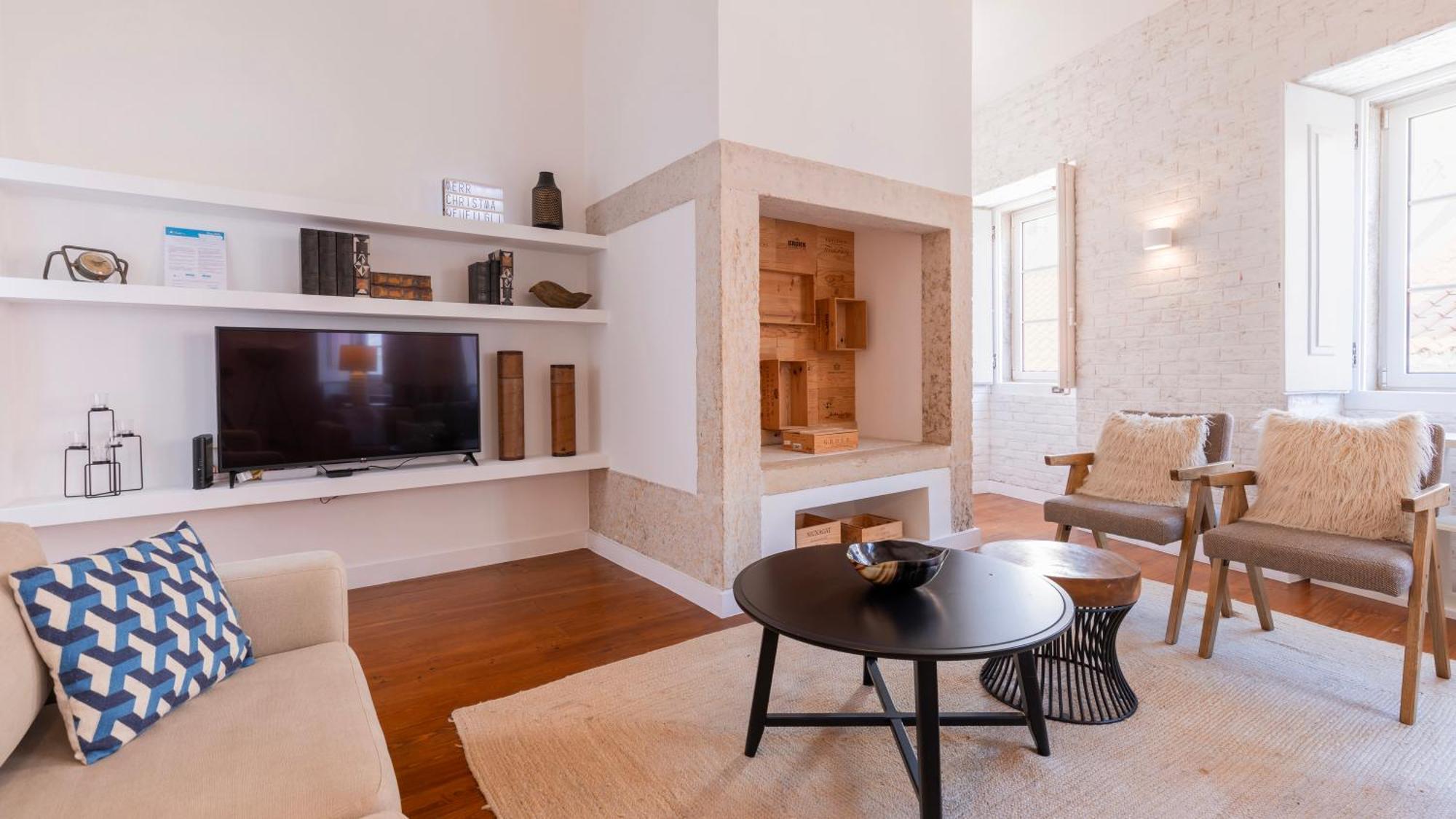 Charming 3Bdr Duplex In City Center By Lovelystay Lisboa Eksteriør billede